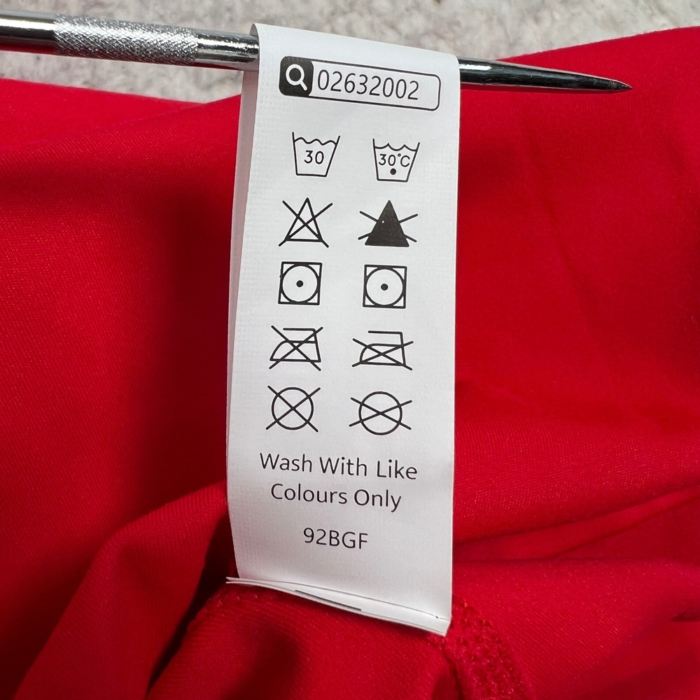 NWT Halara Exercise Dress XL Red Activewear Mini Lined Tennis Workout Sporty - Picture 12 of 12